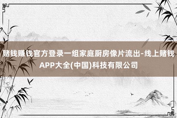 赌钱赚钱官方登录一组家庭厨房像片流出-线上赌钱APP大全(中国)科技有限公司