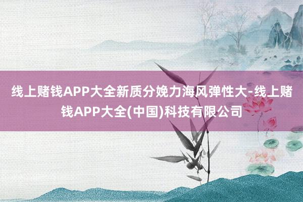 线上赌钱APP大全　　新质分娩力海风弹性大-线上赌钱APP大全(中国)科技有限公司